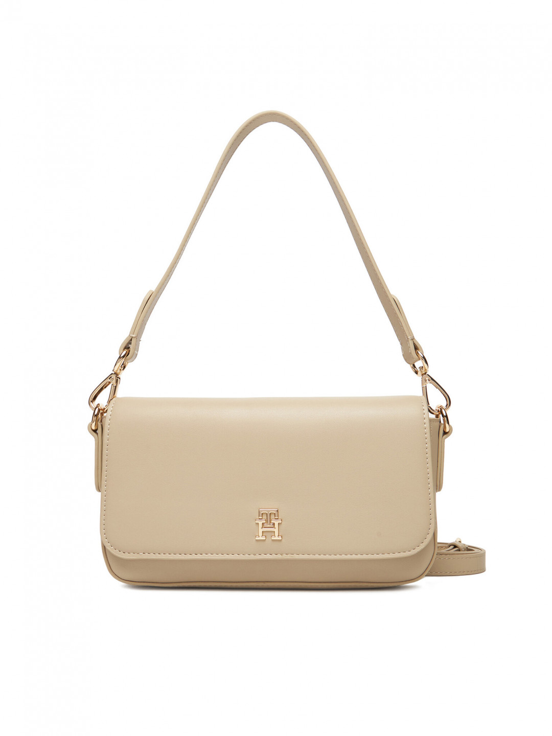 Tommy Hilfiger Kabelka Th Icon Conv AW0AW17677 Béžová